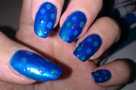Simple and Easy Nail Art Designs: Blue Nail Ideas for Begi… | Flickr