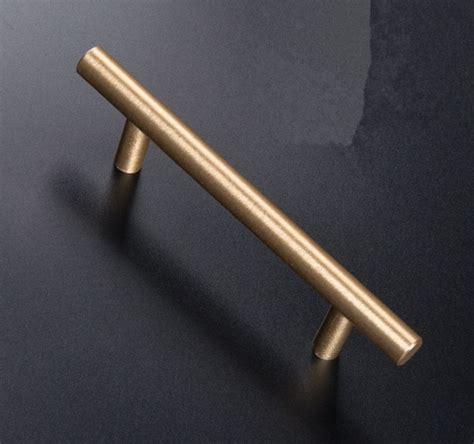 Brushed Gold Drawer Pulls Bar Pulls Cabinet Door Handles Knobs - Etsy UK