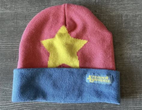 CARTOON NETWORK STEVEN Universe Star Logo Knit Cuff Beanie Hat Cap NWOT $14.99 - PicClick