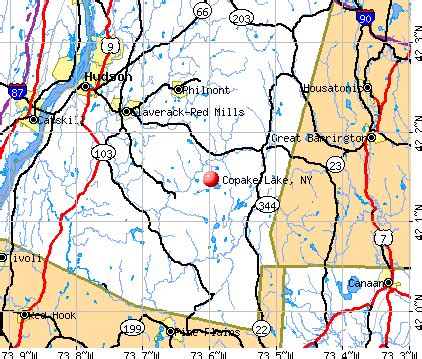 Copake Lake, New York (NY) profile: population, maps, real estate, averages, homes, statistics ...