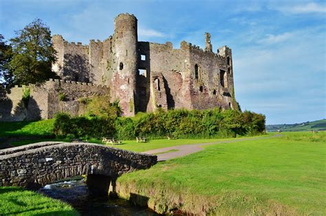 Laugharne Castle | Re-opened to the public in the July of 19… | Flickr