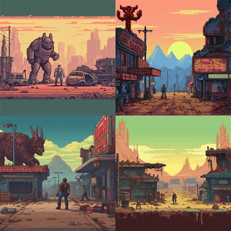 Fallout game series as an 8-bit side scroller. Looks amazing to me. : r ...