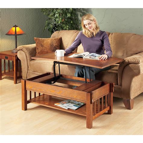 Double Lift Top Coffee Table With Storage / The 10 Best Lift Top Coffee Tables Of 2021 / Lift ...