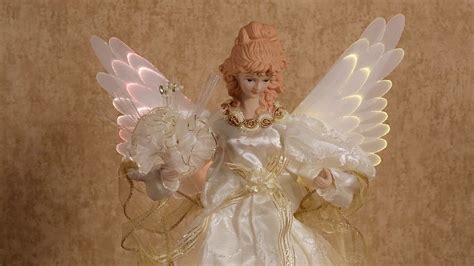 Guardian Angel Moving Lighted Tree Topper by Kurt Adler in 2022 ...