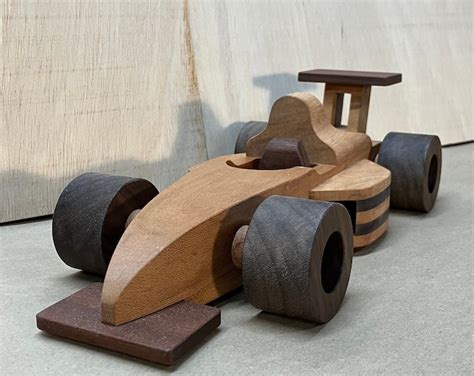 Custom Handmade Wooden Formula One Race Car Toy Race Car Collector's ...