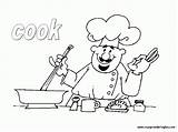 Chef Coloring Pages & Books  100% FREE And Printable sketch template