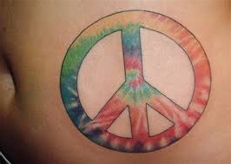 Peace Sign Tattoo And Peace Sign Tattoo Meanings-Peace Sign Tattoo ...