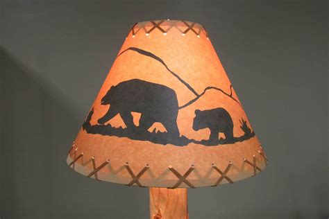 Animal Lamp Shades - Viking Log Furniture