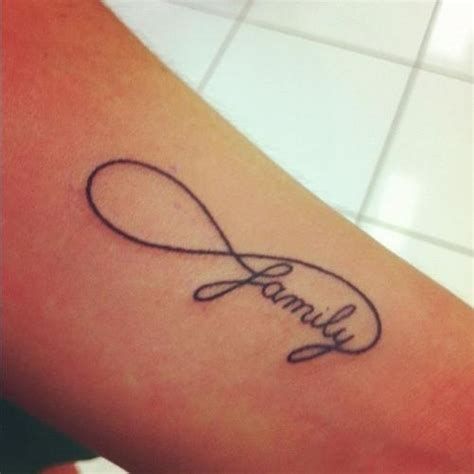 Infinity Family Tattoo | Forever tattoo, Infinity tattoos, Tattoos