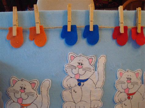 I love mittens, and today is a mitten day! So, here are my three little kittens, w… | Nursery ...