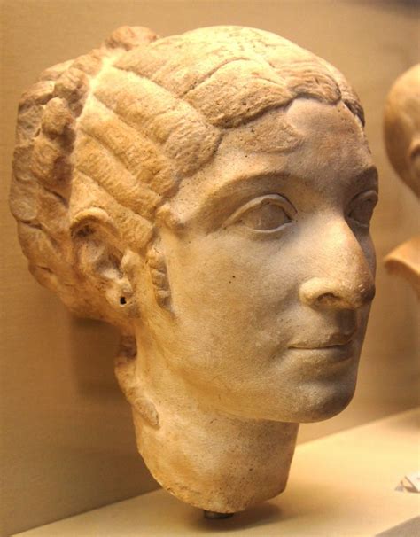 543 portrait bust resembling Cleopatra VII on display in the British Museum | Ptolemaic egypt ...