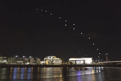Lunar Analemma | 2014.03.15. - 2014.04.15. Budapest, Hungary… | Flickr