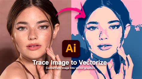 How to trace image and covert to vector in Adobe Illustrator - cgian.com