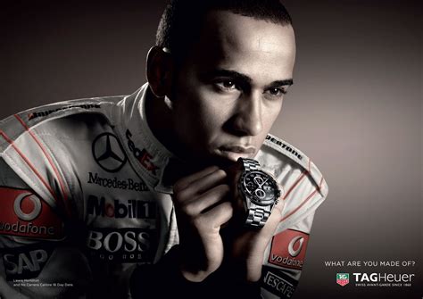 Lewis Hamilton for Tag Heuer. | Часы, Формула 1, Мир