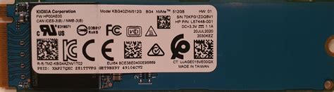 SSD KIOXIA KBG40ZNV512G BG4 PCIe Gen3 x2, NVMe - 10064862280 - oficjalne archiwum Allegro