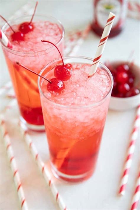 Shirley Temple Drink - Taste and Tell