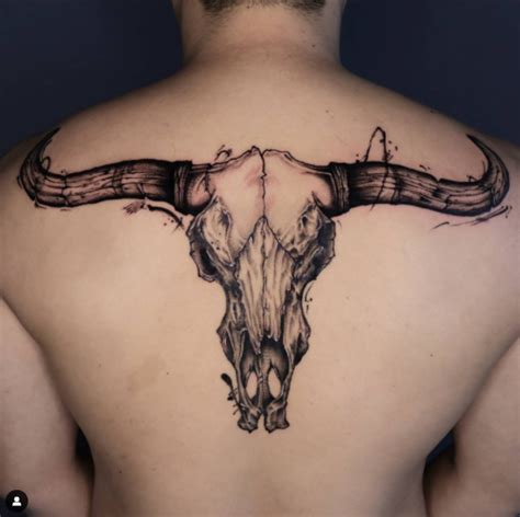 80 Eccentric And Powerful Bull Tattoos Ideas And Designs For Back - Psycho Tats