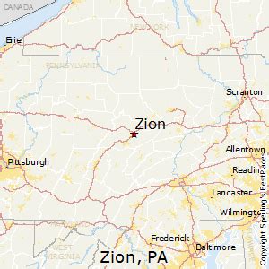 Cost of Living in Zion, Pennsylvania