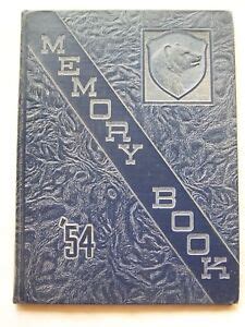 1954 NORTH HIGH SCHOOL YEARBOOK COLUMBUS, OHIO MEMORY BOOK | eBay