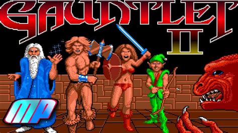 Gauntlet 2 (Arcade) Playthrough Longplay Retro game - YouTube