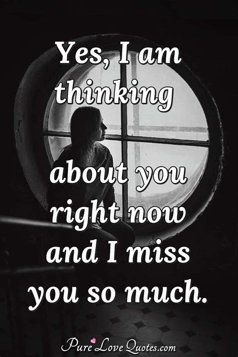 48 Thinking of You Quotes (For Him and Her) | PureLoveQuotes