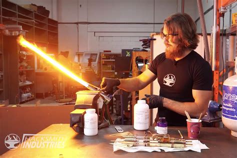 Engineer creates real-life 'Star Wars' lightsaber that can slice ...