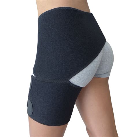 Buy Hip Brace - Thigh Hamstring Sciatica Pain Relief Brace - Compression Support Wrap for Hip ...