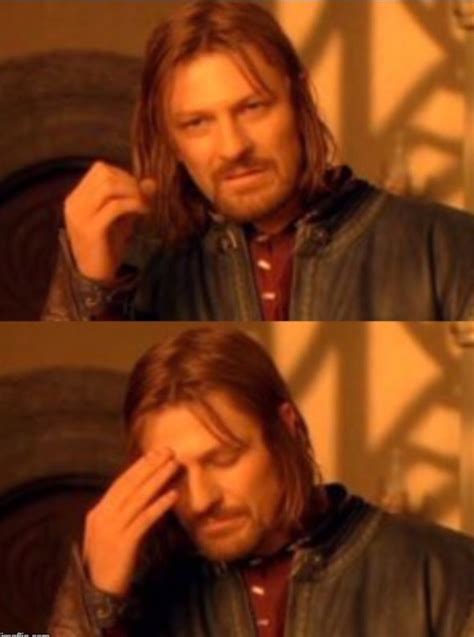 One Does Not Simply Meme Template