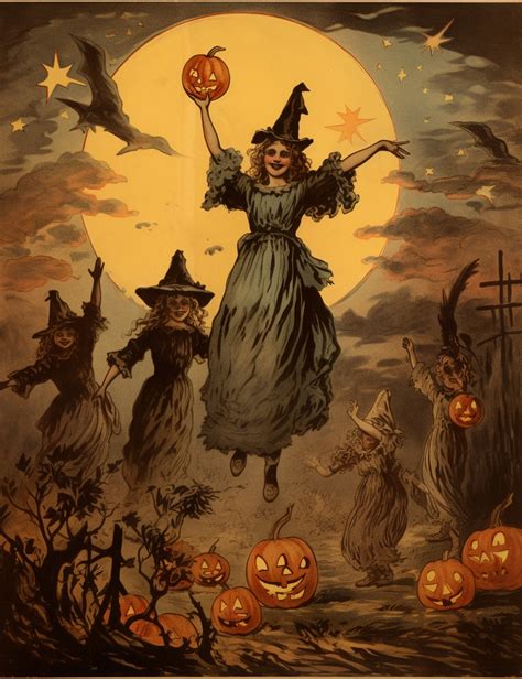 Full Moon Witches Free Stock Photo - Public Domain Pictures