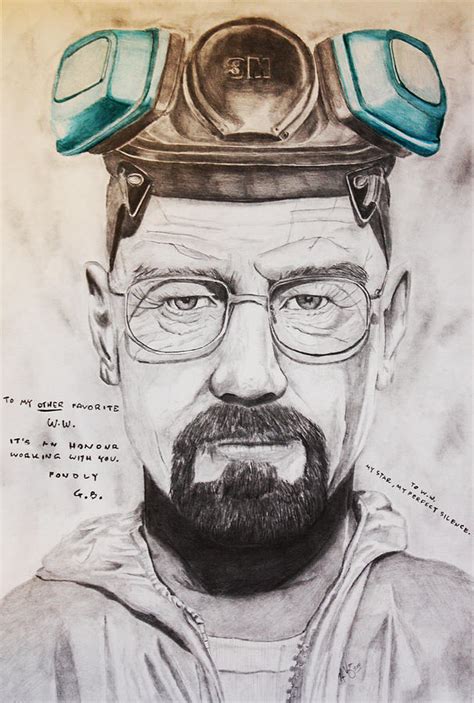 Heisenberg Drawing by Nick Vogt - Fine Art America