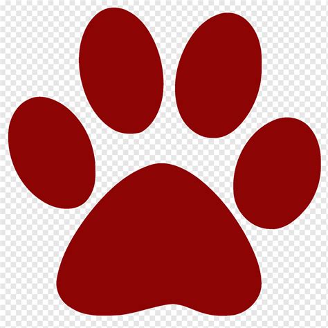 Dog Paw, red paw, tiger, paw, desktop Wallpaper png | PNGWing