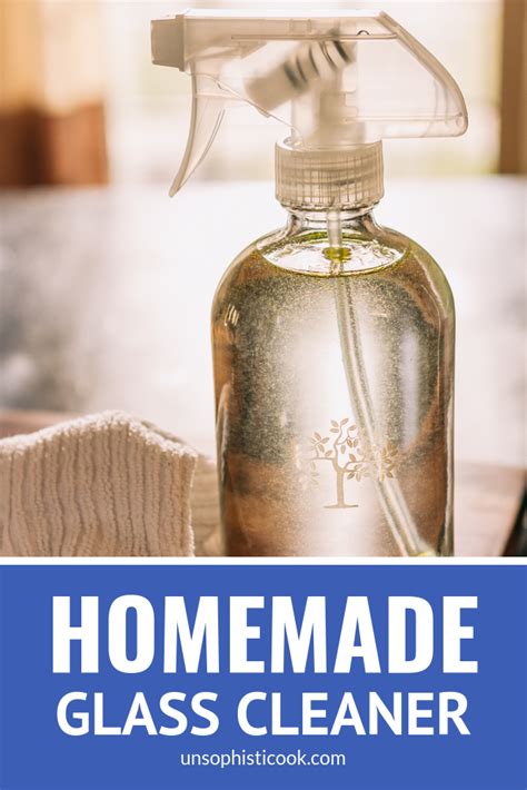 The BEST Homemade Glass Cleaner | Homemade glass cleaner, Diy glass cleaner, Glass cleaner recipe