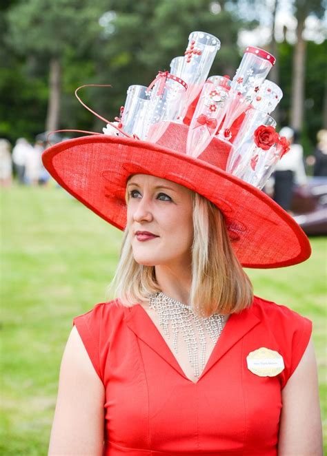 Royal Ascot: Wild Hats That Slipped Past The Fashion Police (PICTURES) | Derby hats diy, Silly ...