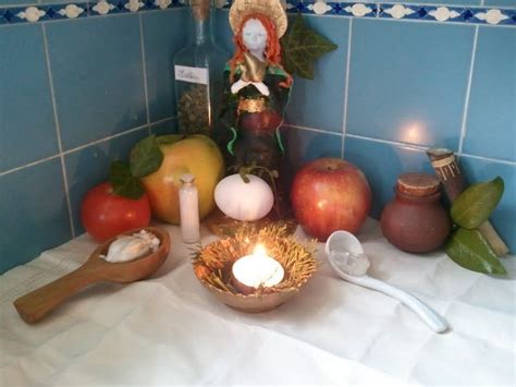 Kitchen Witch - interesting kitchen altar idea. | Altar, Kitchen witch, Witches altar