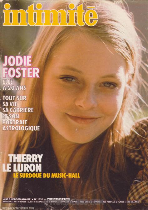 The Jodie Foster Museum: Jodie Foster. Elle a 20 ans. [1982]