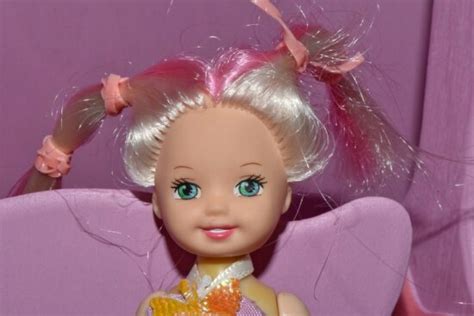 Free picture: blonde hair, doll, handmade, miniature, plastic, girl, room, indoors, portrait, fun