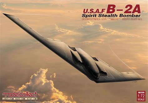 Modelcollect UA72201 B2A Spirit (USAF Stealth Bomber)