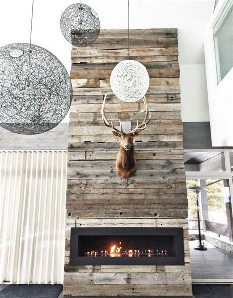 Exellent Cabin Style Interior Idea (8) Wood Fireplace Surrounds ...