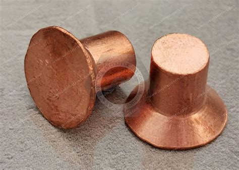 Copper Flush-Mount Solid Rivets