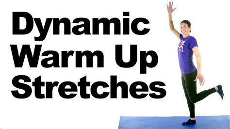 Dynamic Stretching Warm Up Routine - YouTube | Dynamic stretching, Warm ...