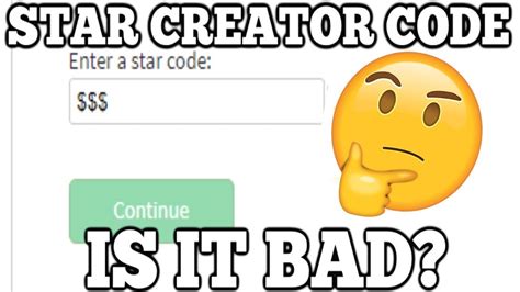 ROBLOX DID SOMETHING GOOD! (ROBLOX STAR CREATOR CODES!) - YouTube