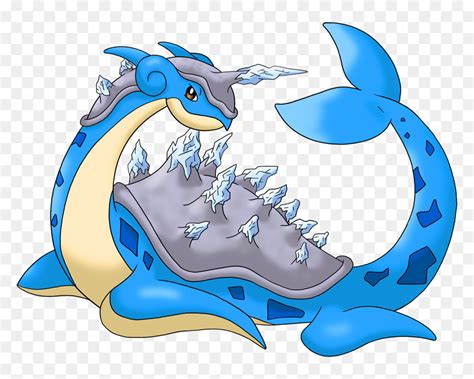 Pokemon 6129 Shiny Lapras Frost Pokedex - Lapras Pokemon, HD Png Download - vhv