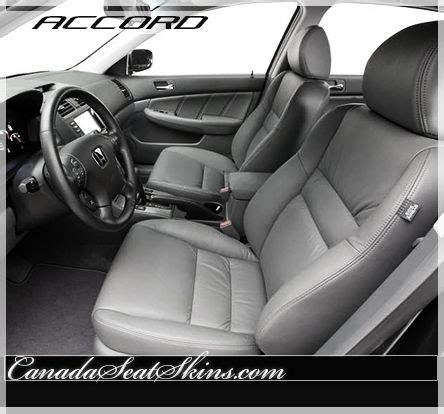 Classic Honda Accord Dark Grey Leather Upholstery Package ...