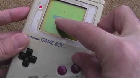 Nintendo Gameboy Repair & Restore (LCD Screen Fault - Lines) - YouTube