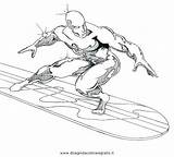 Silver Surfer Coloring Pages At GetDrawings  Free Download sketch template