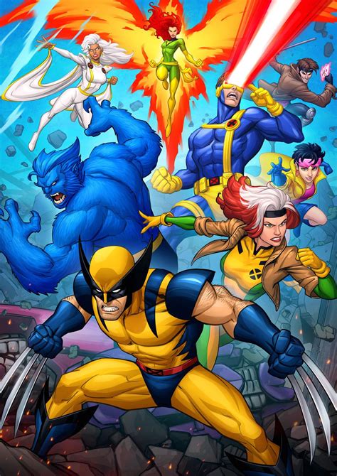 X-Men - 90s Animated Series by PatrickBrown on DeviantArt | Wolverine ...