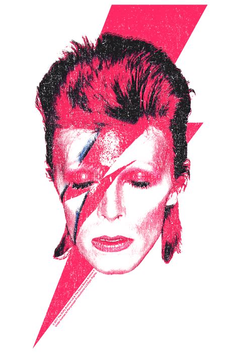 David Bowie Aladdin Sane Sticker by Sarah Burdekin - Pixels