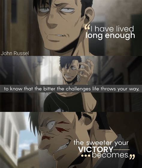 Gangsta | Anime quotes inspirational, Anime love quotes, Anime quotes