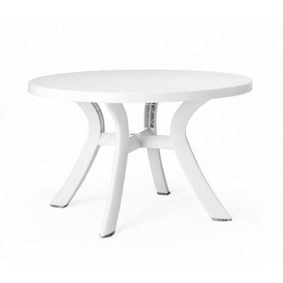 Toscana Round Dining Table 47 inch White NR-40123 | CozyDays