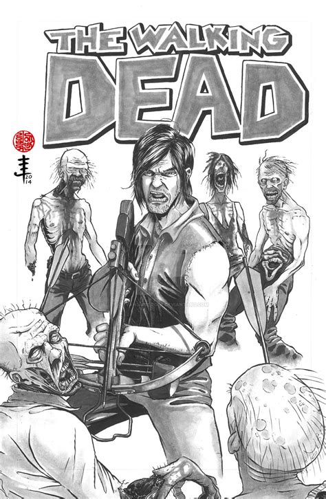 TWD - Daryl Dixon Cover by EvanLimberger on DeviantArt